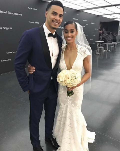 WNBA Star Skylar Diggins Says "I Do" To College Sweetheart Daniel Smith
